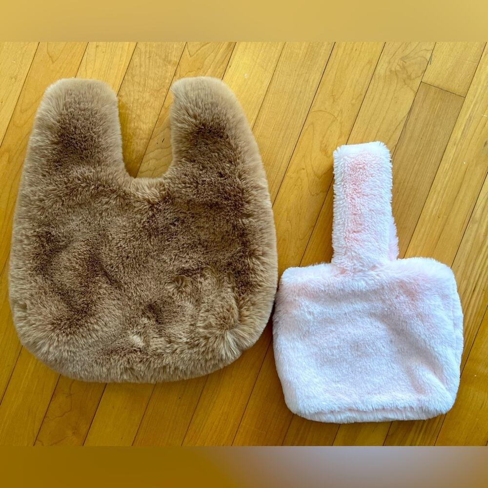 Gap Faux Fur Mini bags/Mommy & Daughter